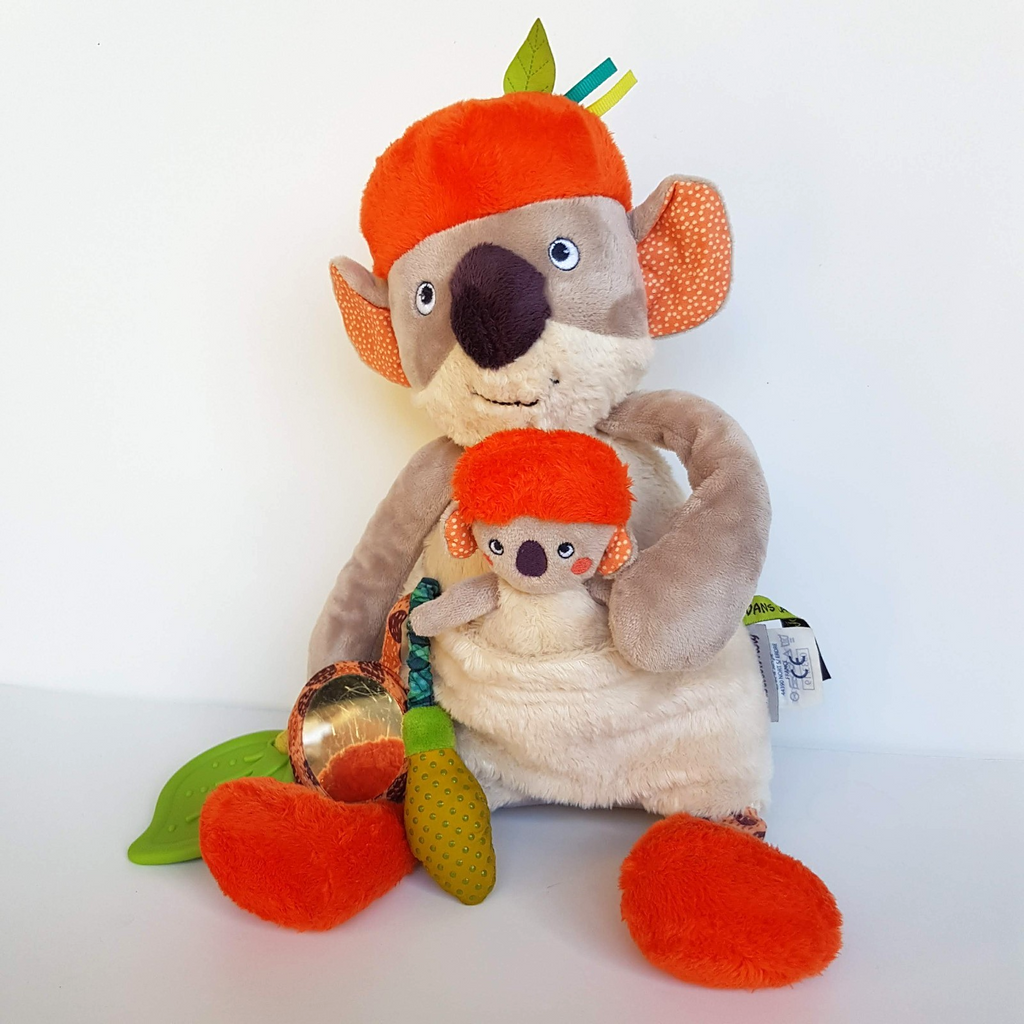 Moulin Roty KOALA & JOEY Plush 35cm Baby Activity Toy Stuffed Animal Soft Toy2
