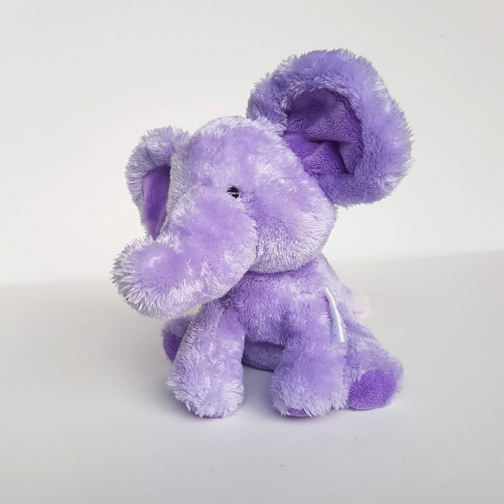 Keel PIPPINS PURPLE ELEPHANT Stuffed Animal 17cm Soft Toy Cuddly Cute Pastel Toy4