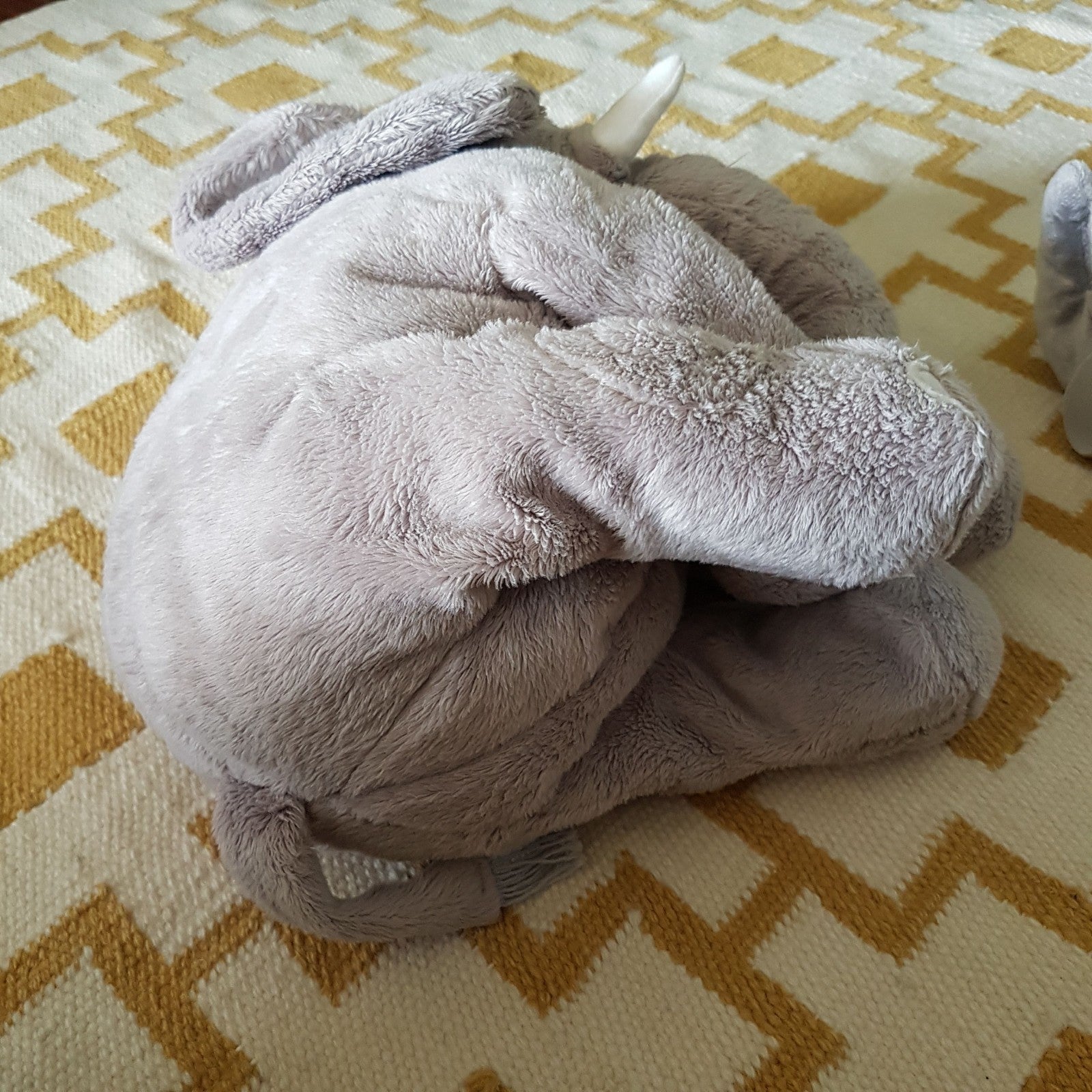 Ikea LARGE ELEPHANT MUM & BABY 57cm long Plush Soft Toy Safari Stuffed Animal9