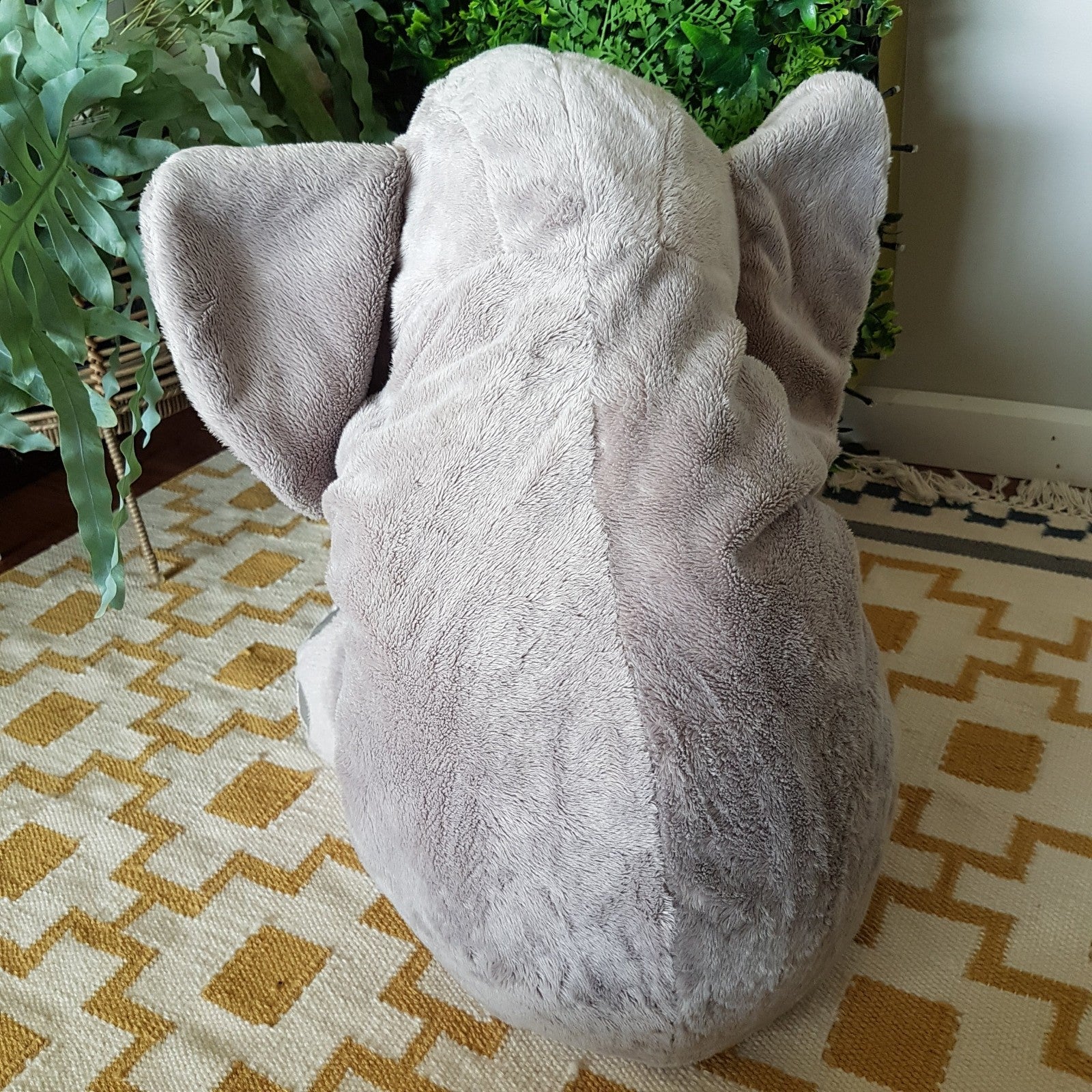 Ikea LARGE ELEPHANT MUM & BABY 57cm long Plush Soft Toy Safari Stuffed Animal4