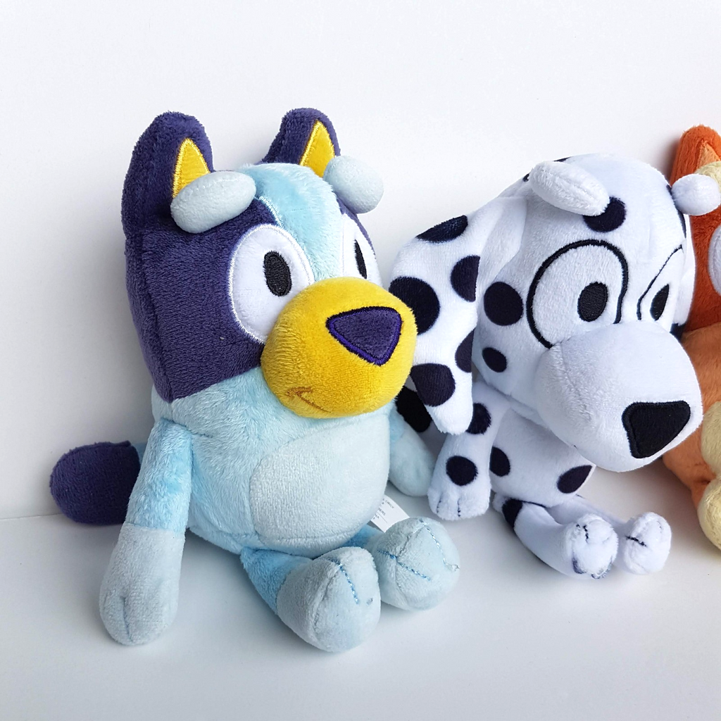 Bluey Plush Lot BLUEY CHLOE BINGO Puppy Dog Stuffed Animal Soft Toy Genuine1