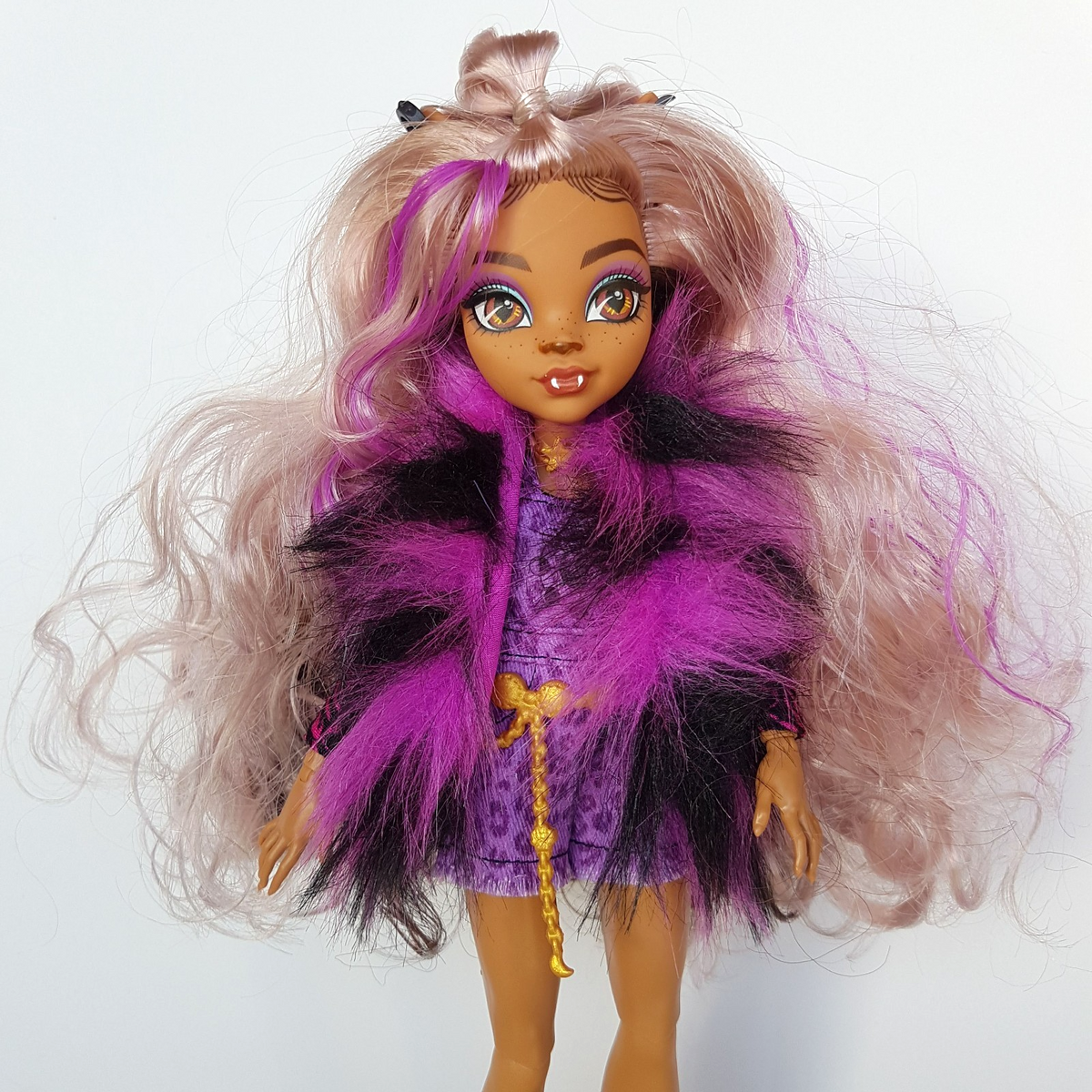 Monster High CLAWDEEN Doll Faboolous Friends Wolf 2022 Mattel Fashion Doll Dress2