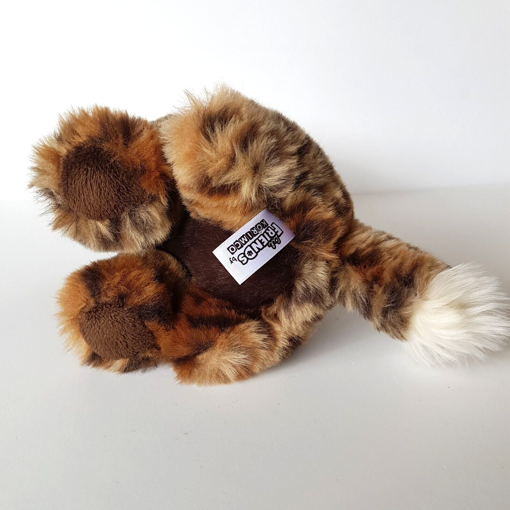 Korimco AFRICAN WILD DOG Plush Soft Toy 20cm Stuffed Animal Wild Safari Animal10