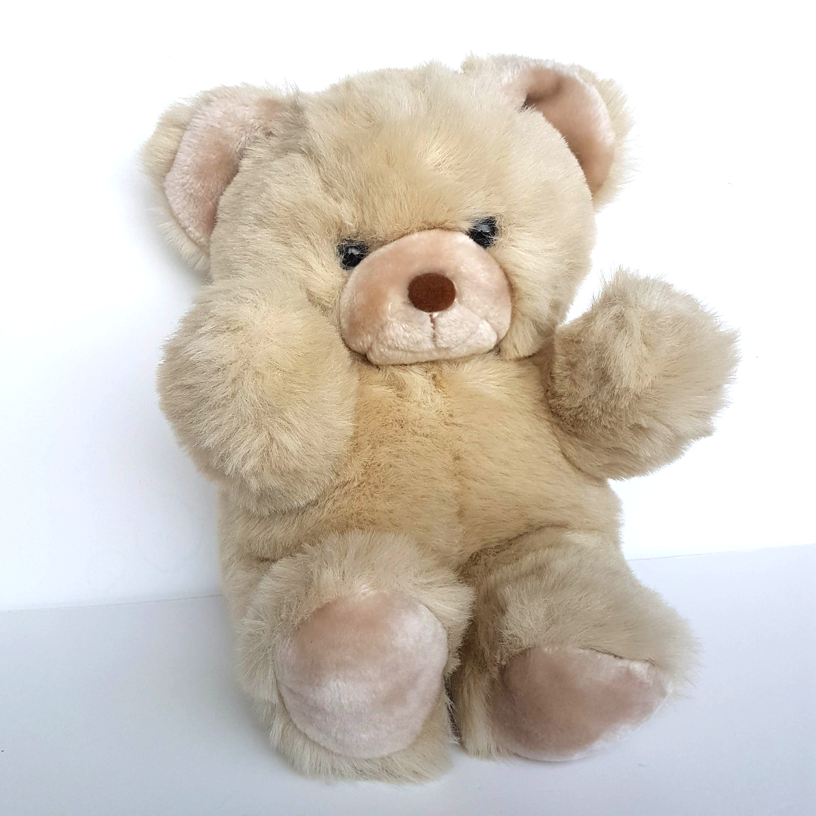 Anna Club Plush CUDDLY BEAR Cream Soft Toy 30cm Classic Stuffed Animal Cuddle0