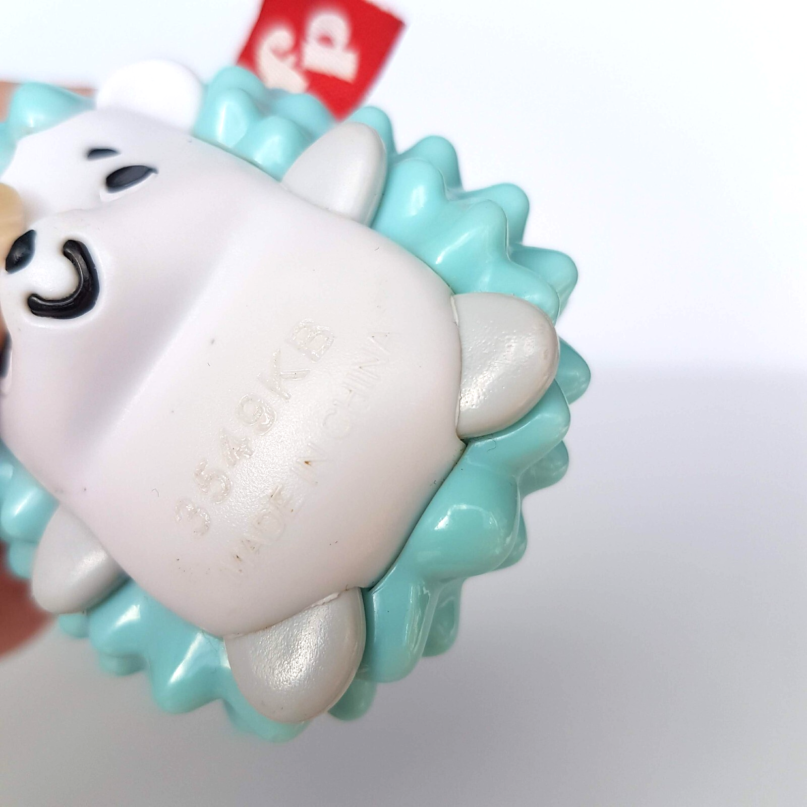 Fisher Price Broccoli SHEEP Squeaker HEDGEHOG Shaker ELEPHANT Rattle Baby Toys13