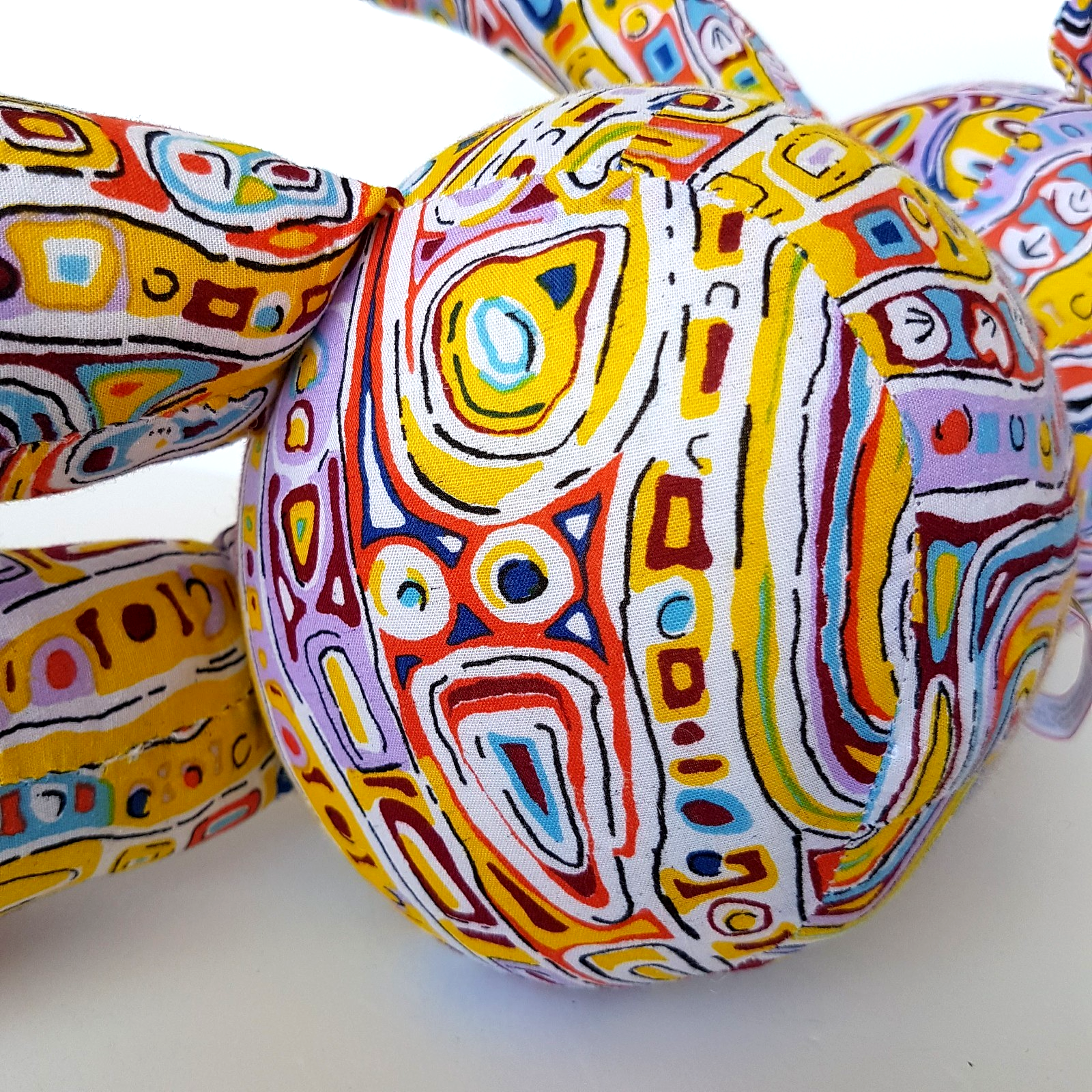 Australian OALA ABORIGINAL ARTIST Felicity Robertson Nampitjinpa Koala Plush Toy12