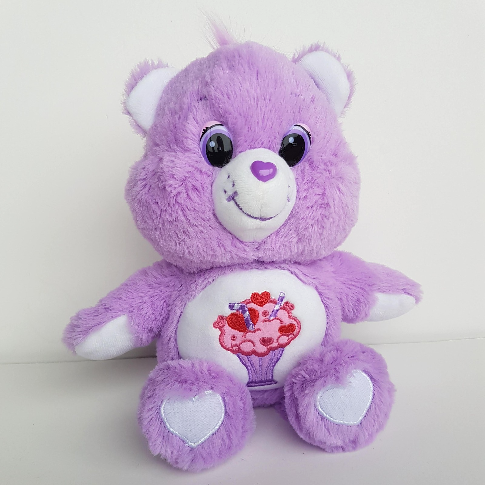 Care Bears ICE CREAM SODA Purple 2022 Stuffed Animal 26cm Soft Toy Lavender Cute0