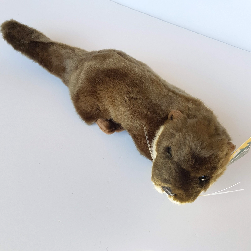 AUSTRALIA ZOO OTTER Plush Toy 32cm Soft Toy Wild Animal Plush Stuffed Animal TAG2