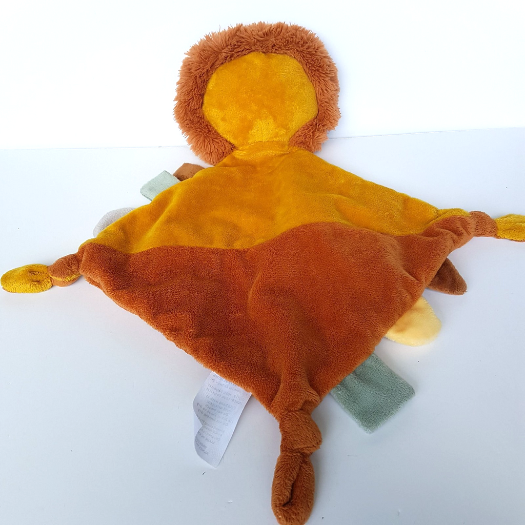 NK Nordic Kids LION WILD CAT Baby Comforter Lovey Plush Security Blanket Toy8