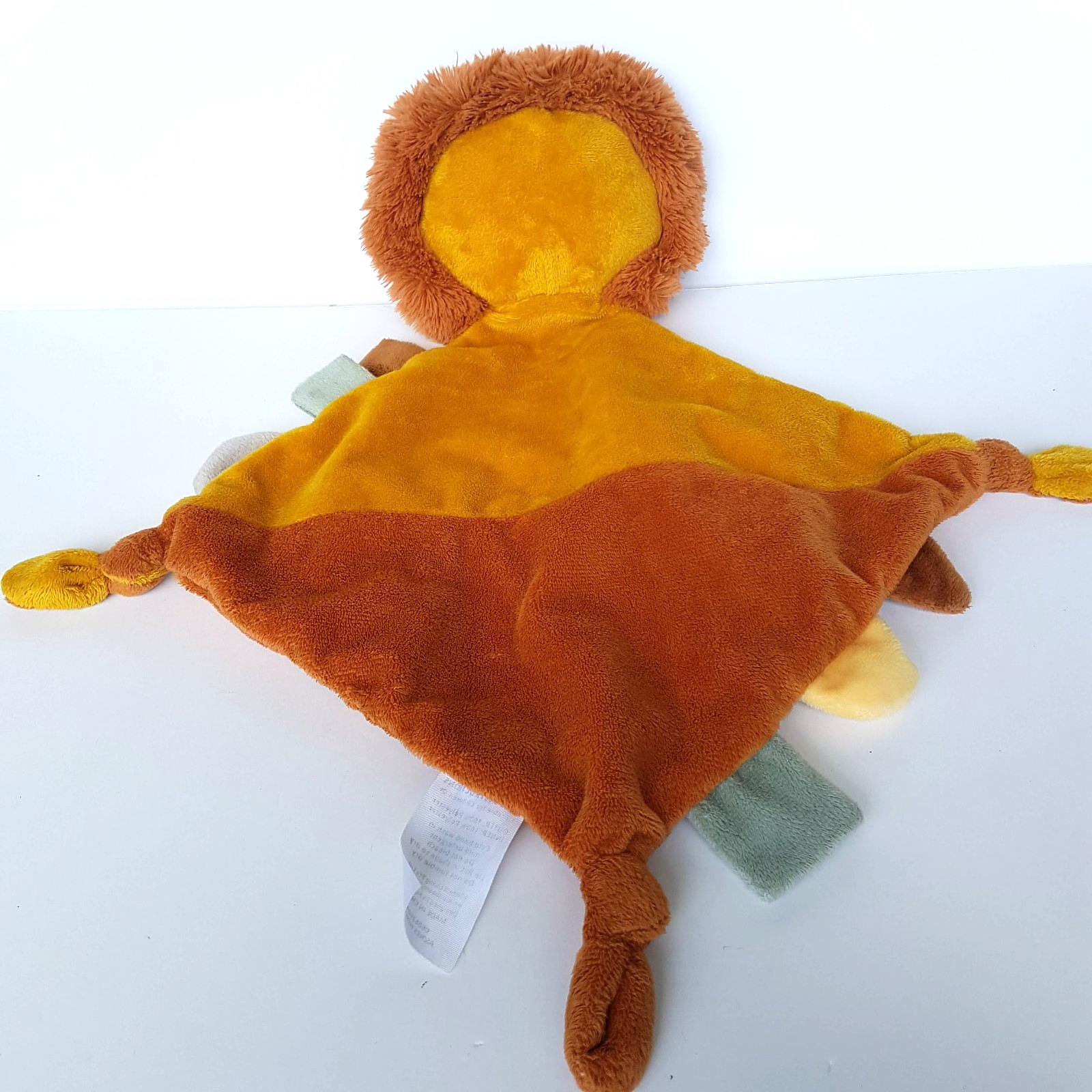NK Nordic Kids LION WILD CAT Baby Comforter Lovey Plush Security Blanket Toy8