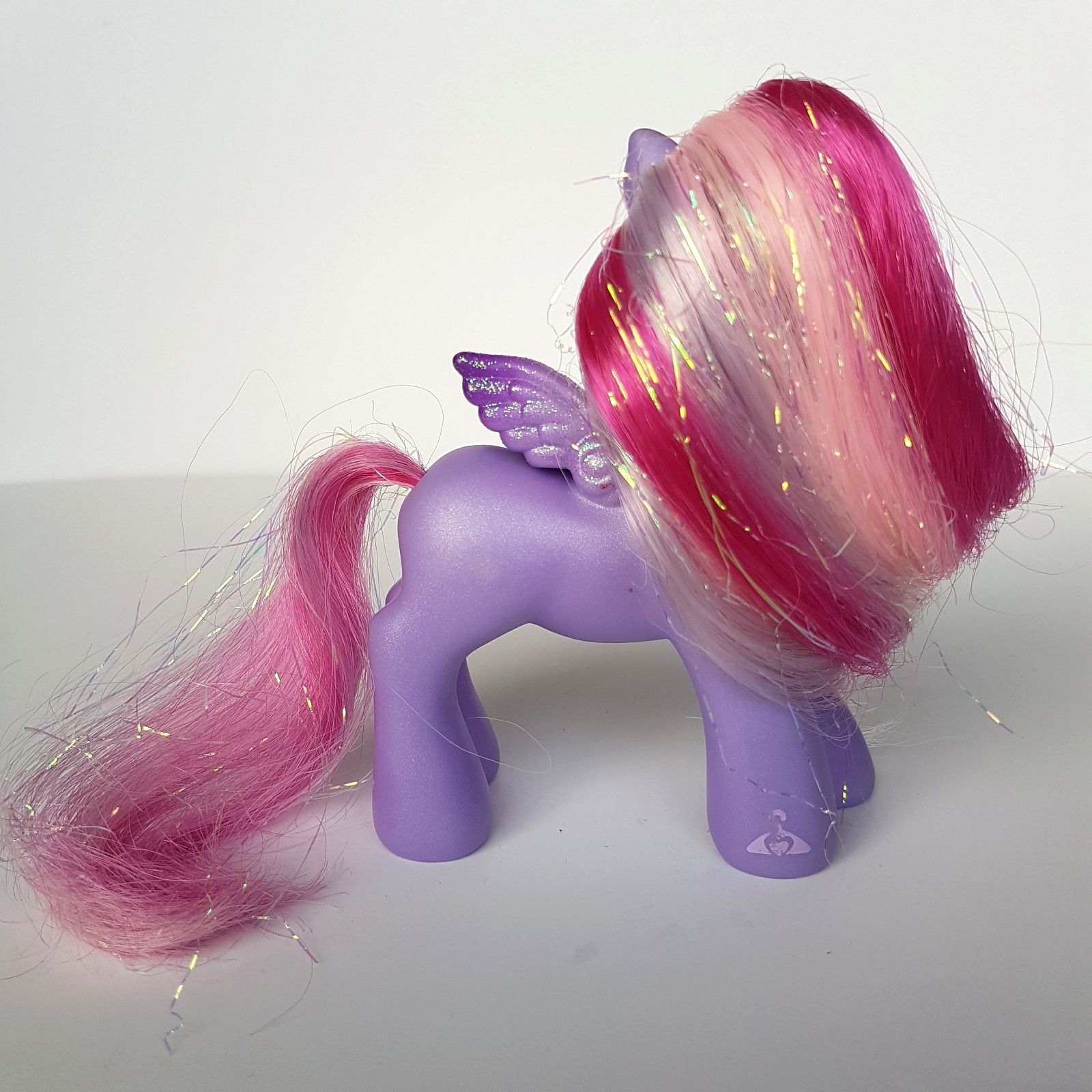 My Little Pony STARSONG 2007 Hasbro 12cm Glitter Hair PEGASUS Horse Figure Toy5