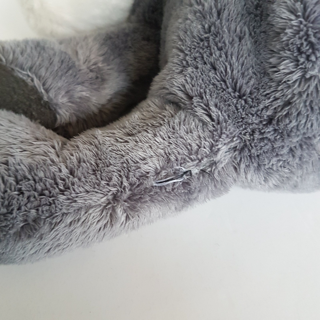 RUSS Lil Peepers GREY CAT KITTEN Plush Stuffed Animal Soft Toy Blue Eyes Pet Toy6