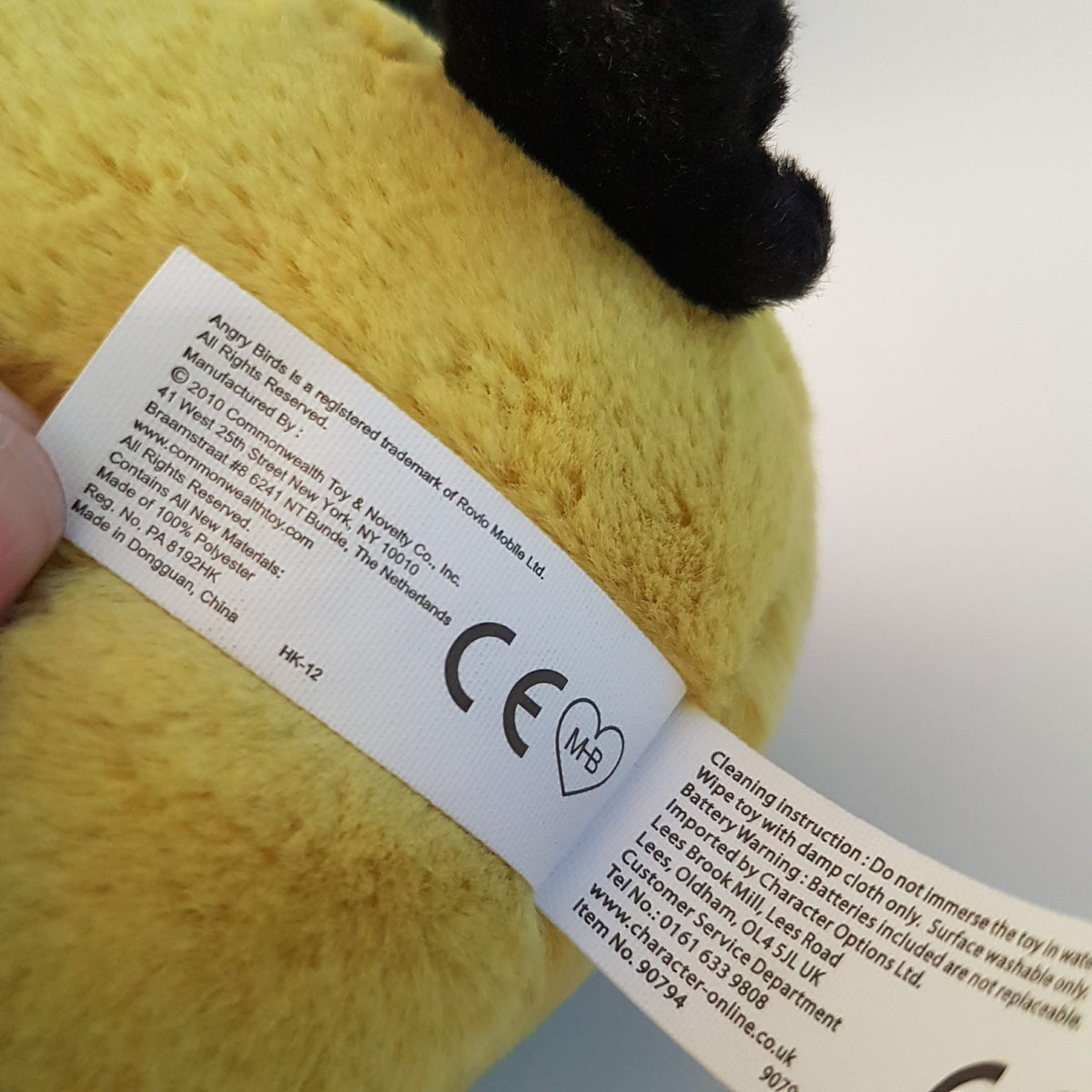 2010 Angry Birds BOMB CHUCK MATILDA RED Plush FLAT Stuffed Animal Soft Toy Cute13