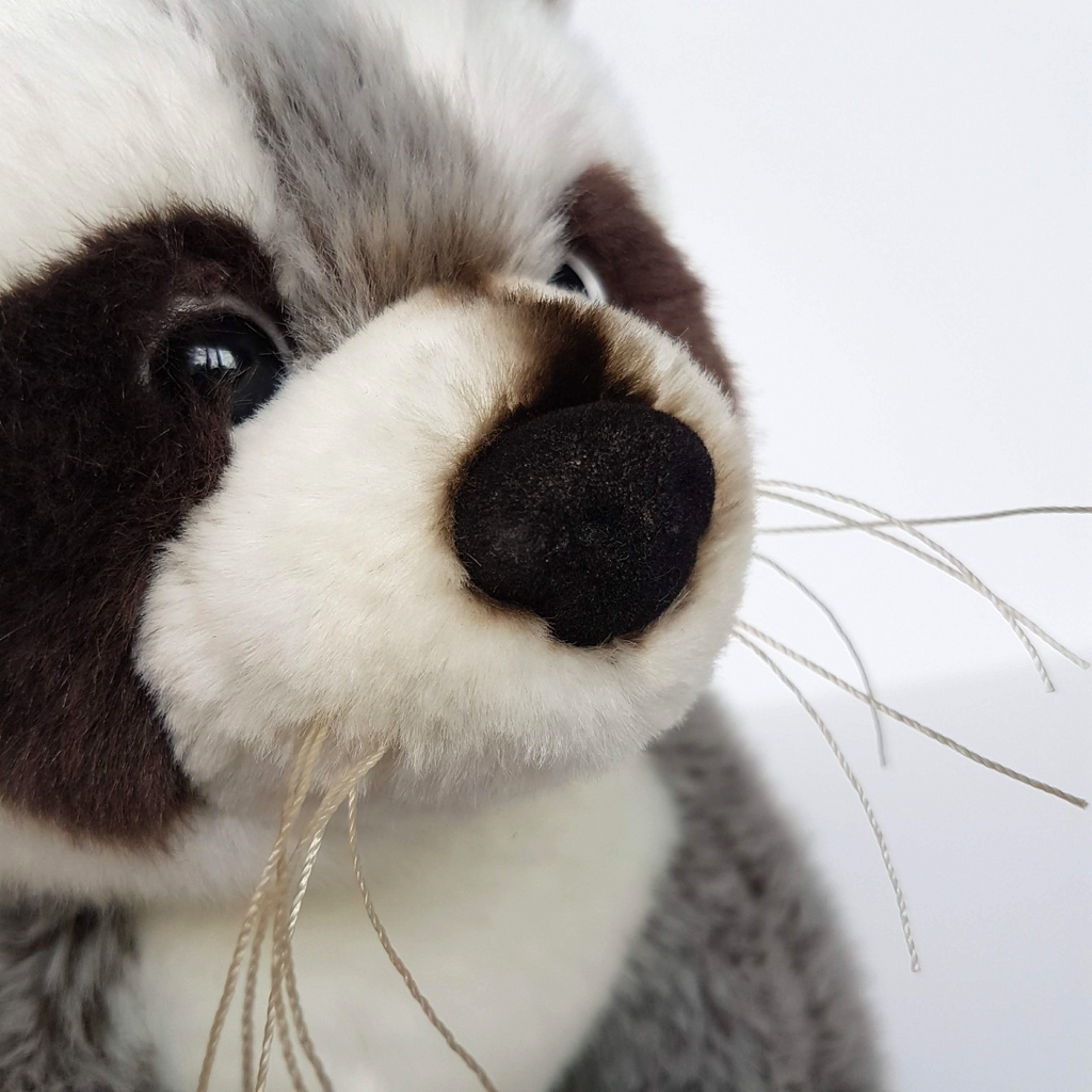Cashbox Amusements RACCOON Plush 24cm tall Soft Toy Wild Stuffed Animal Cuddly2