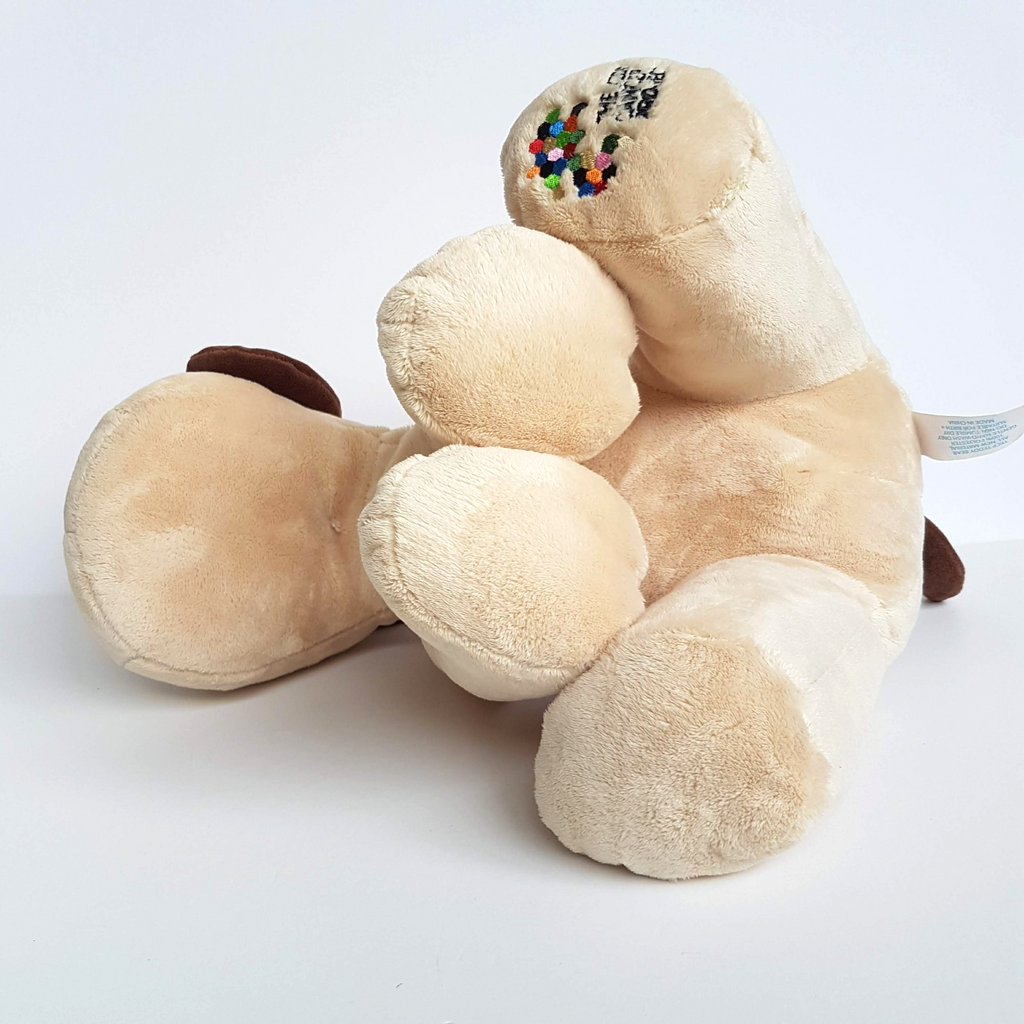 Large MAX DOG Puppy 29cm Stuffed Animal Floppy Soft Toy Kids' Cancer Project9