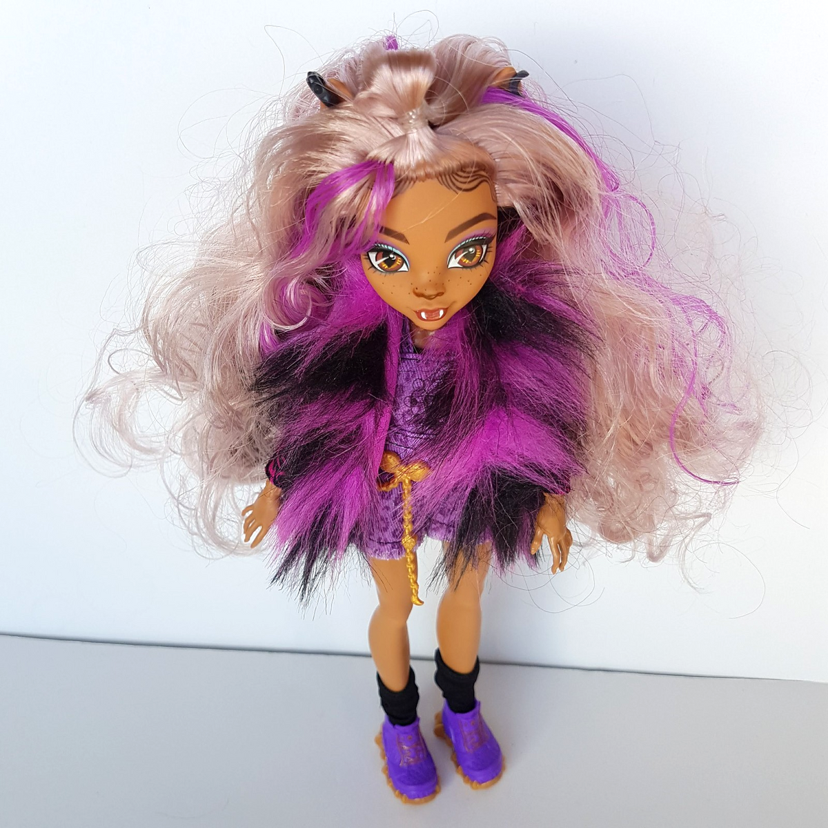 Monster High CLAWDEEN Doll Faboolous Friends Wolf 2022 Mattel Fashion Doll Dress6