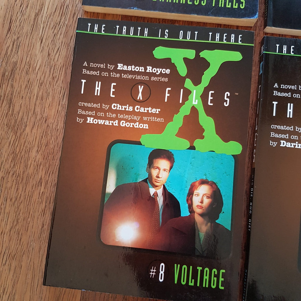 The X Files Book Bundle 2 4 8 & 10 Lot Paperback 1990s Vintage Sci Fi Books4