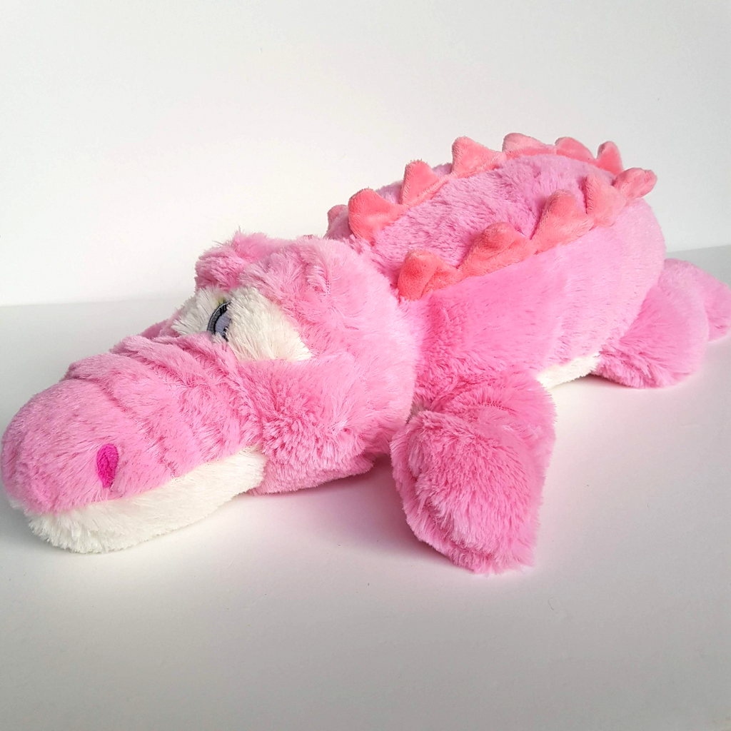 Fair Dinkum PINK CROCODILE Alligator Stuffed Animal 52cm Reptile Soft Toy Cuddly3
