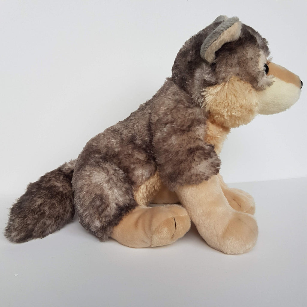 Wild Republic WOLF WILD DOG Plush 27cm Grey Soft Toy Stuffed Animal Wild Cute2