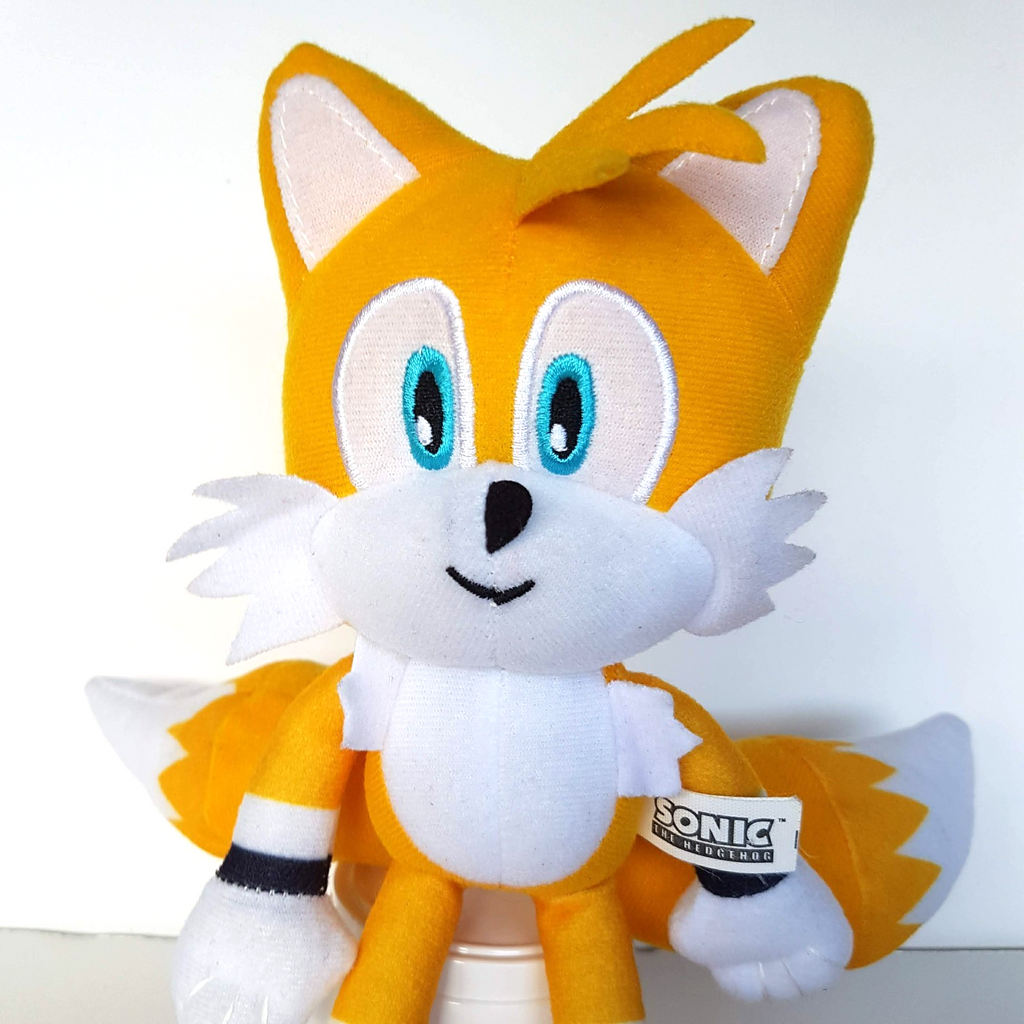 Sonic The Hedgehog MILES TAILS PROWER Plush 21cm Licensed Soft Toy Game Merch4