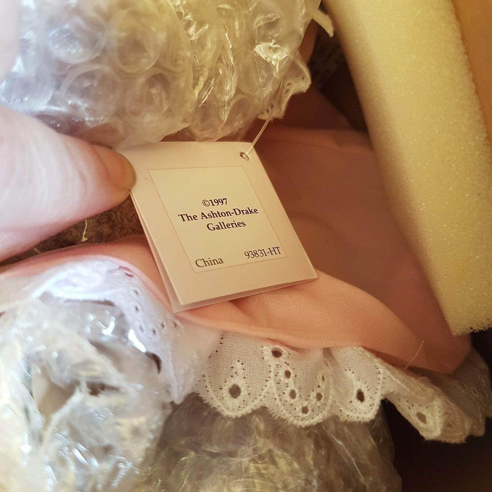 Ashton Drake BRIANNE Porcelain Doll COA Boxed Collectible African American Doll4