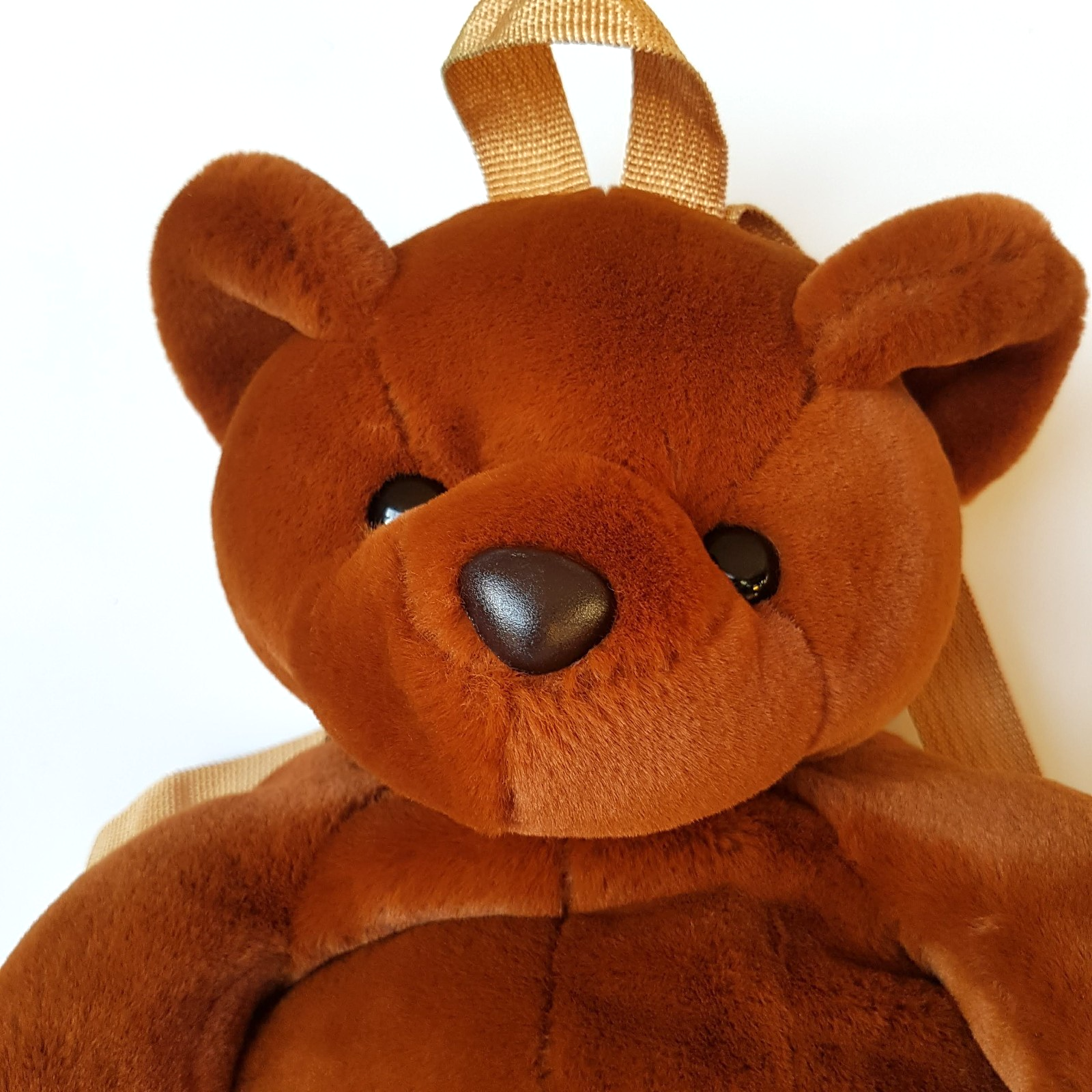 TEDDY BEAR PLUSH BACKPACK Adult Kids 43cm Soft Toy Bag Cuddly Adjustable Animal1