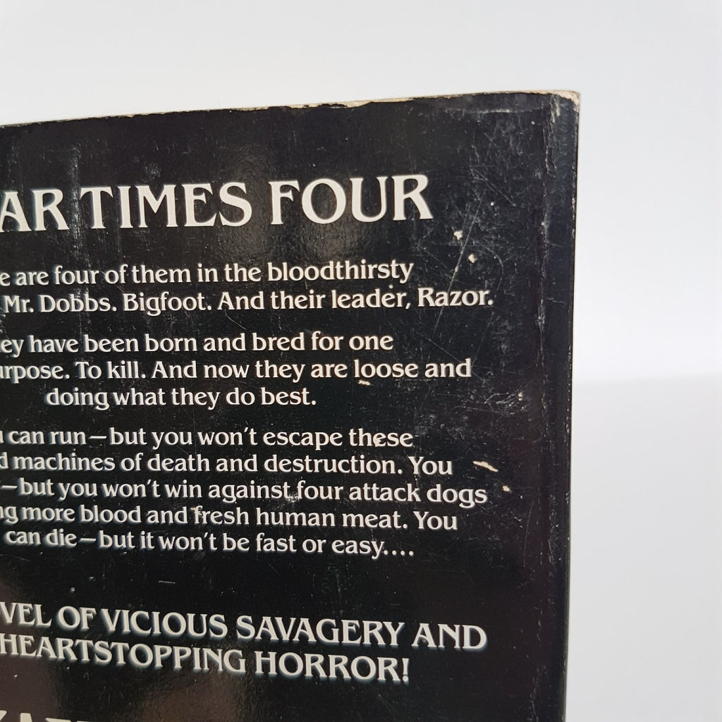 MANSTOPPER Douglas Borton Book Horror Paperback FIRST EDITION 1988 Scary Novel17