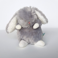 Adorable GREY BUNNY RABBIT Plush Bunnies by the Bay Stuffed Animal Floppy Toy0