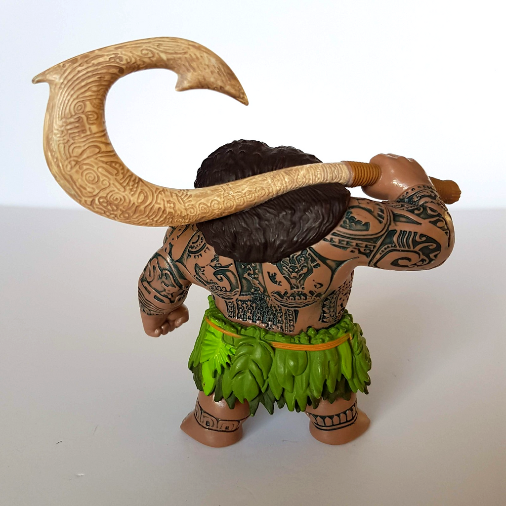 Disney Bullyland MOANA MAUI Vinyl 8cm Action Figure Hand Painted Toy Cake Topper2
