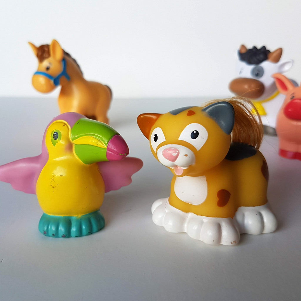 Fisher Price Little People MIXED LOT Farm Animals Birds Boy Girl Figures Toy10