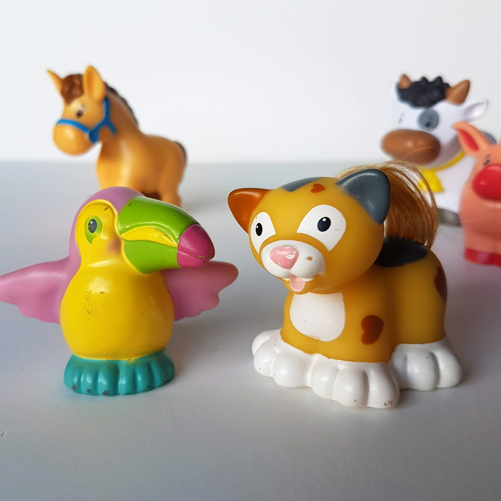 Fisher Price Little People MIXED LOT Farm Animals Birds Boy Girl Figures Toy10