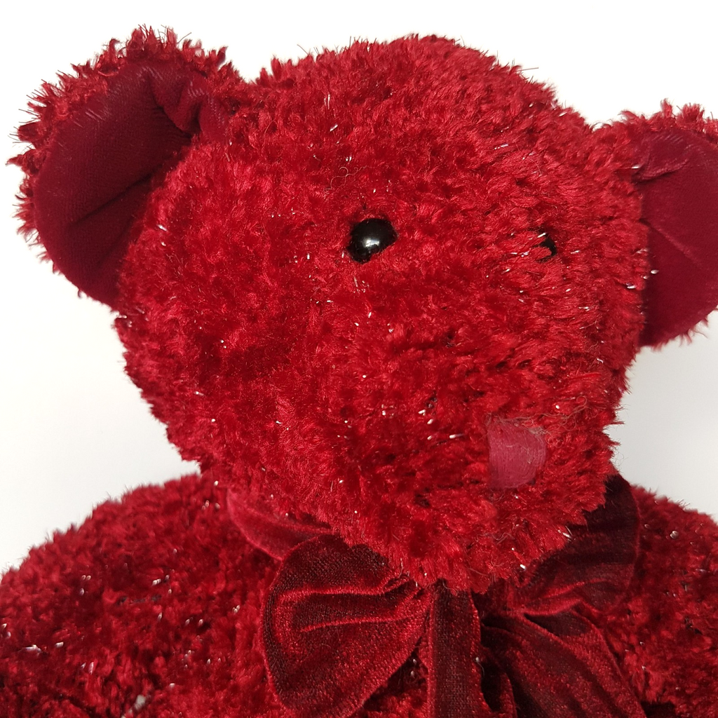 Russ ROSETTA SPARKLE RUBY Teddy Bear Plush Stuffed Animal Soft Toy Christmas Toy4