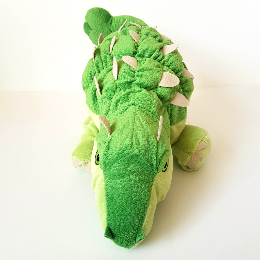 Ikea GREEN DINOSAUR Ankylosaurus Jattelik Plush 57cm Stuffed Animal Soft Toy6