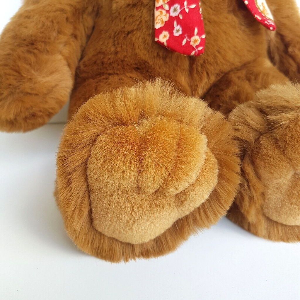 Stunning HOLLSTROM Chocolate Teddy Bear Plush 32cm TAGS Soft Toy Stuffed Animal3