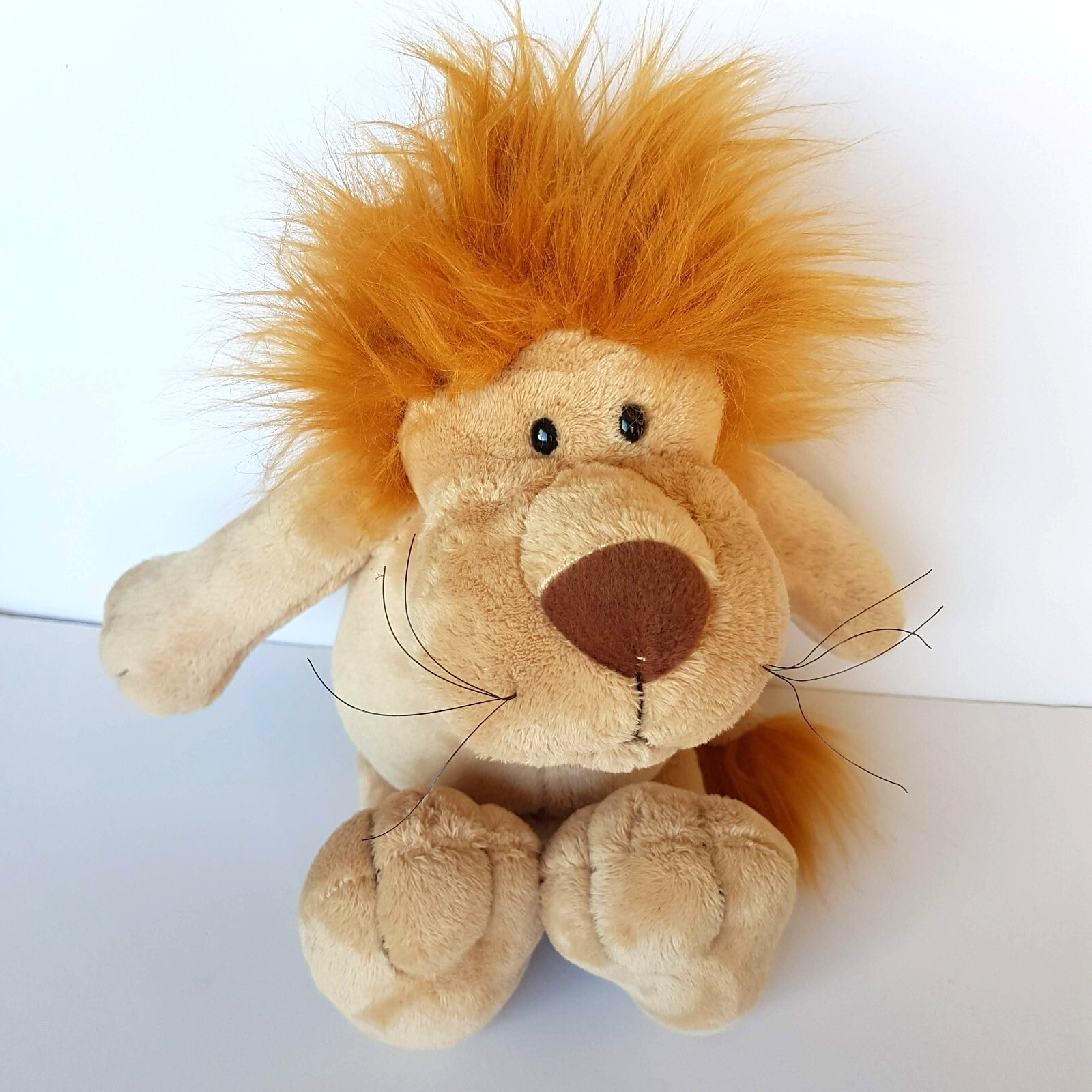 Nici LION WILD CAT Plush Soft Toy Stuffed Animal Safari Whiskers Cuddly Belly4