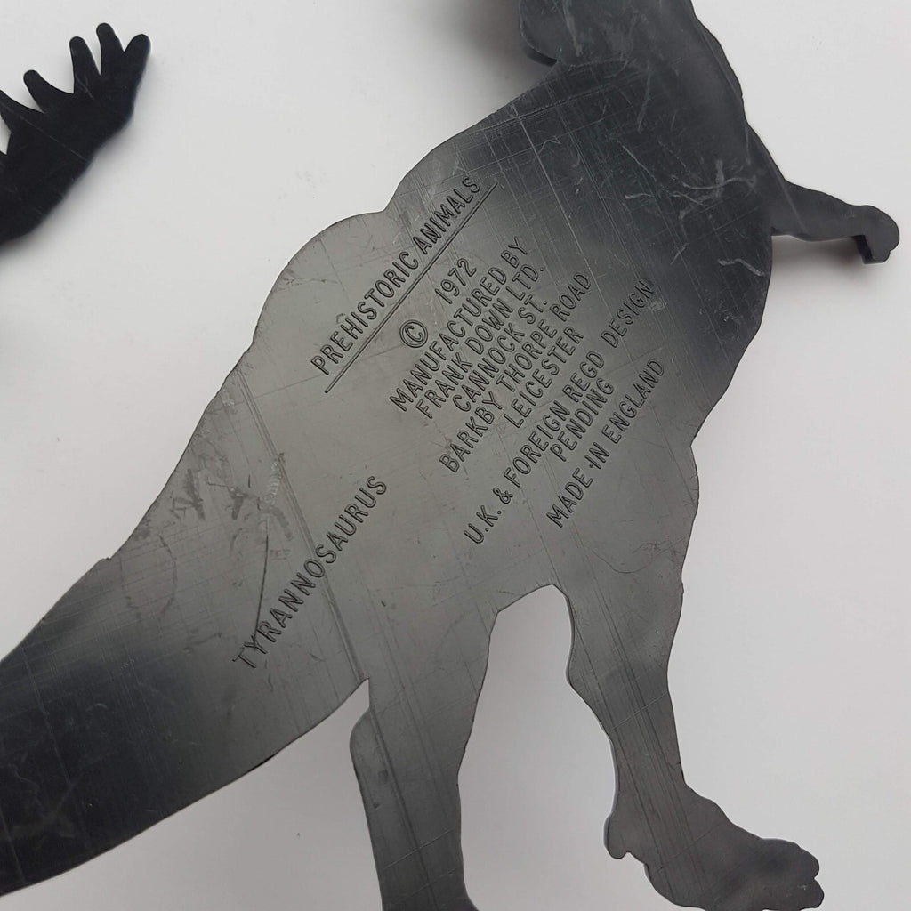 RARE 70s FRANK DOWN Dinosaur Drawing Templates Prehistoric Art Craft Supplies11