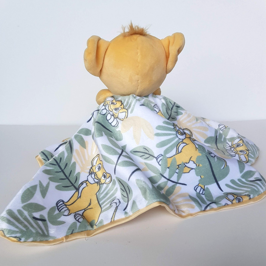 Disney LION KING SIMBA Lovey Security Blanket Comforter Plush Baby Soft Toy Cute6
