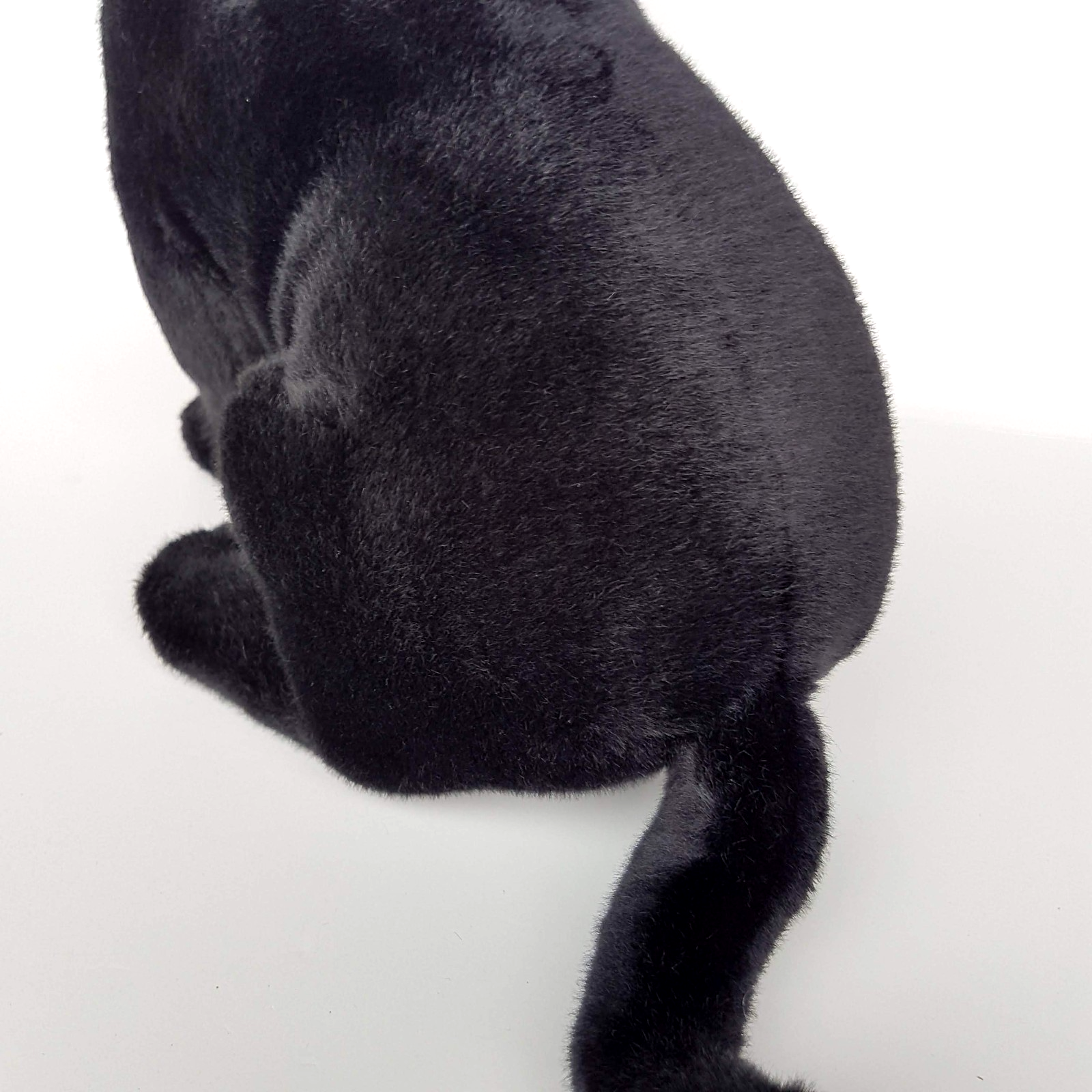 Bocchetta BLACK STAFFY BULL Realistic Dog Plush 30cm Stuffed Animal Soft Toy Pet6
