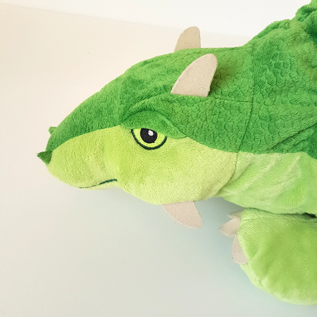 Ikea GREEN DINOSAUR Ankylosaurus Jattelik Plush 57cm Stuffed Animal Soft Toy8
