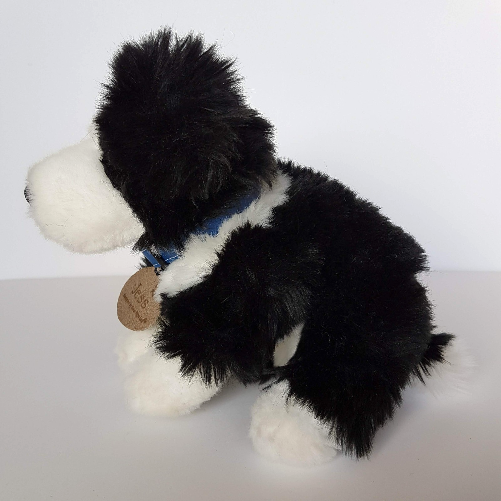 Keel Toys JESS BORDER COLLIE Dog Puppy Plush Soft Toy Stuffed Animal Black White5