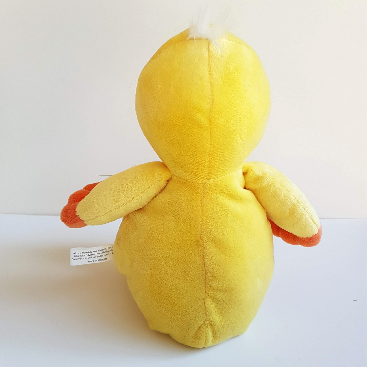 Korimco FLOPPY YELLOW DUCK Plush 36cm Bird Soft Toy Farm Stuffed Animal Beanbag2