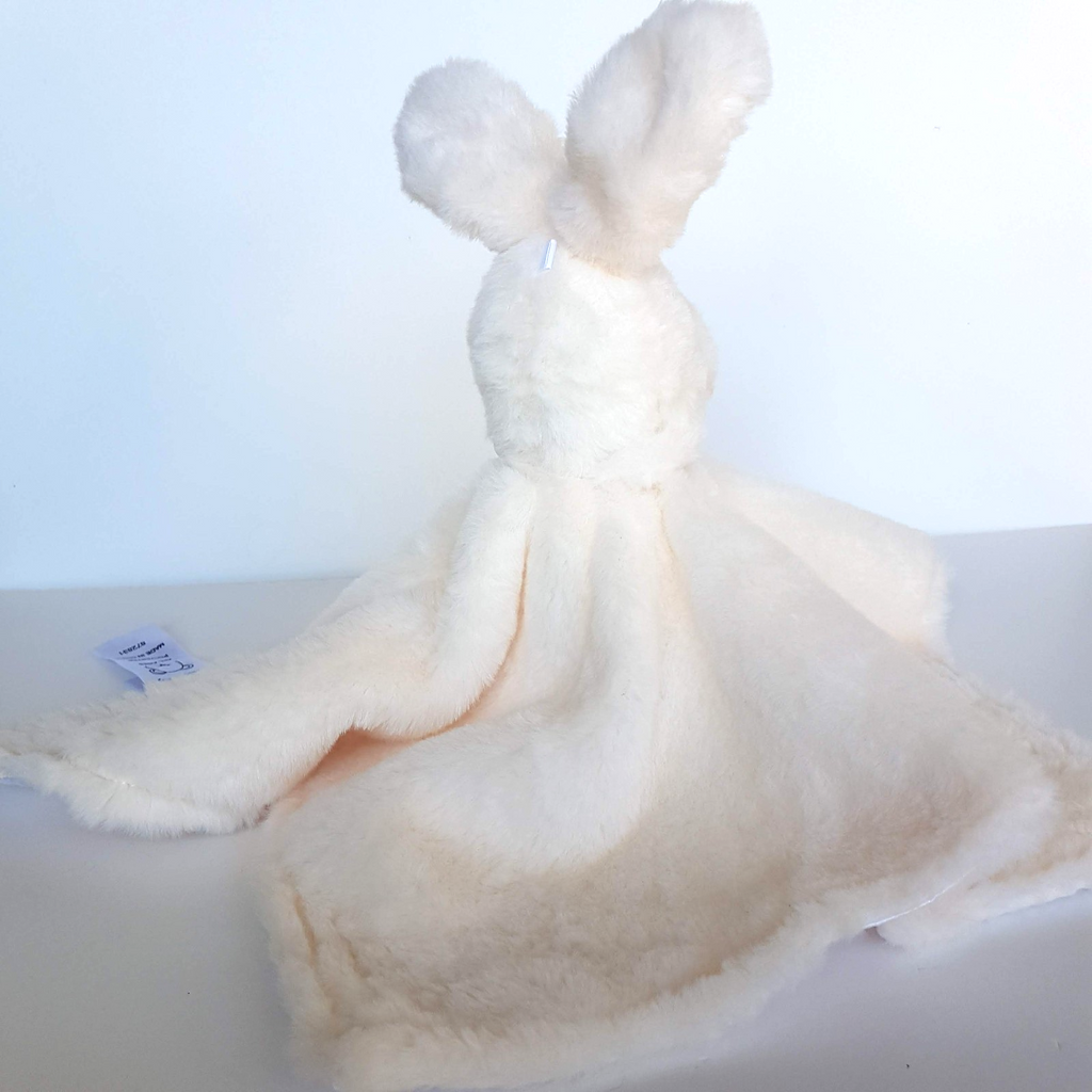Baby Baby CREAM RABBIT BUNNY Lovey Plush Security Comforter Sleep Cute Soft Toy2