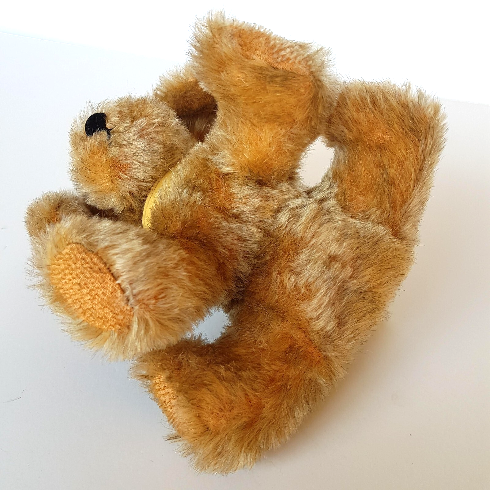 Vintage HANDMADE PUPPY DOG 12cm Collar Stuffed Animal Plush Soft Toy Collectible7
