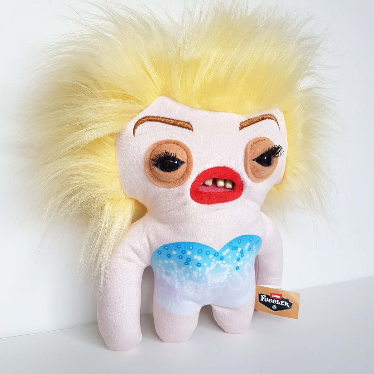 Fuggler Fuggstars FLEETING FARTLET Pop Star Funny Ugly Monster Plush Teeth Weird1