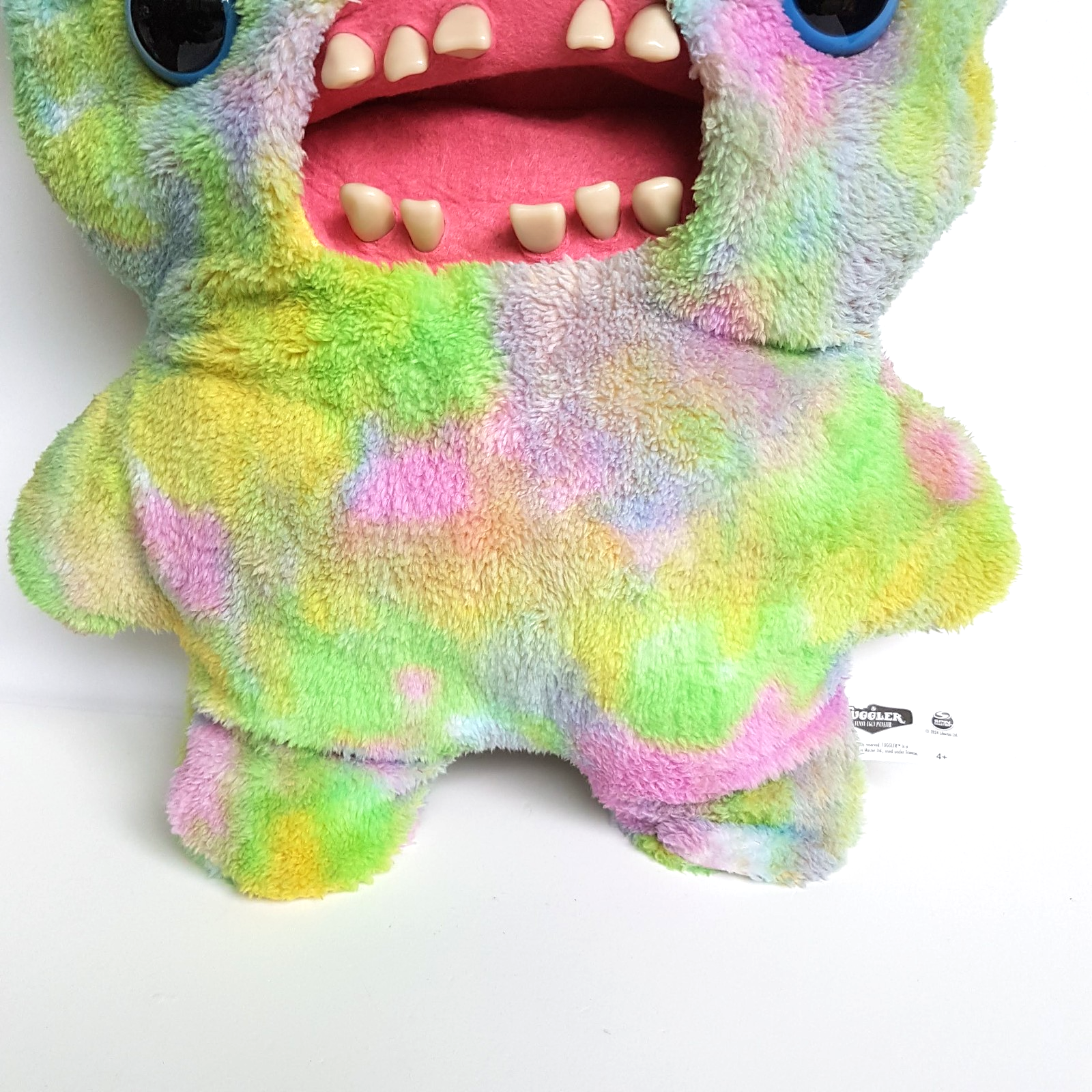 LARGE Fuggler Big Bigg Fugg SCREECH Funny Ugly Monster Soft Toy Tie Die Teeth4