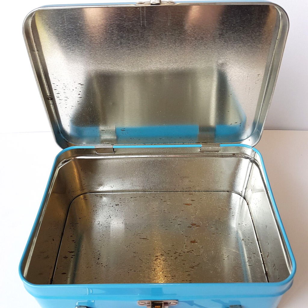 BOO DOG Collectible Metal Lunch Box Carry Tin Pomeranian School Carry Box Dogs8