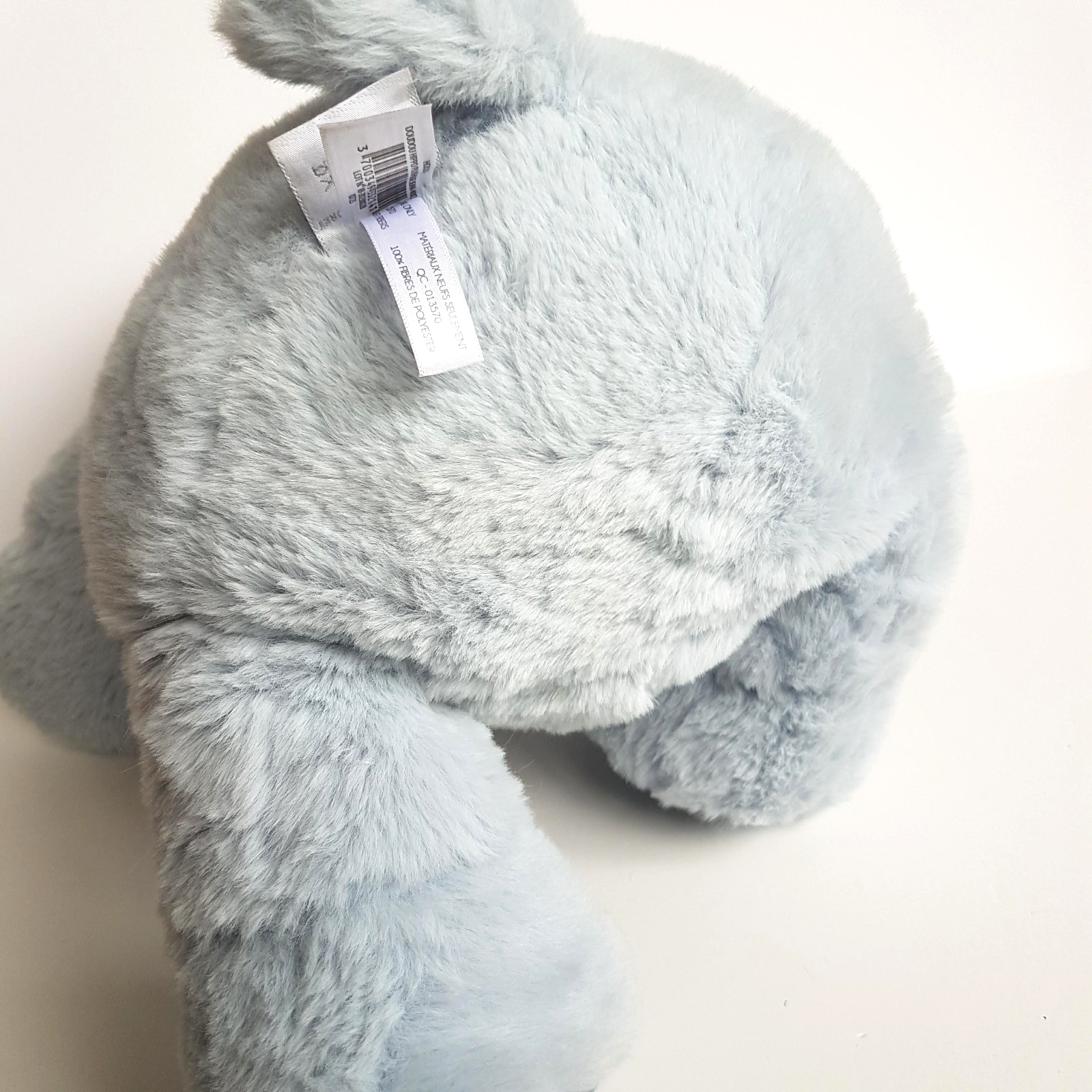 Histoire d'Ours BLUE HIPPO Plush 30cm Stuffed Animal Denim Hipp'o Sleep Soft Toy11