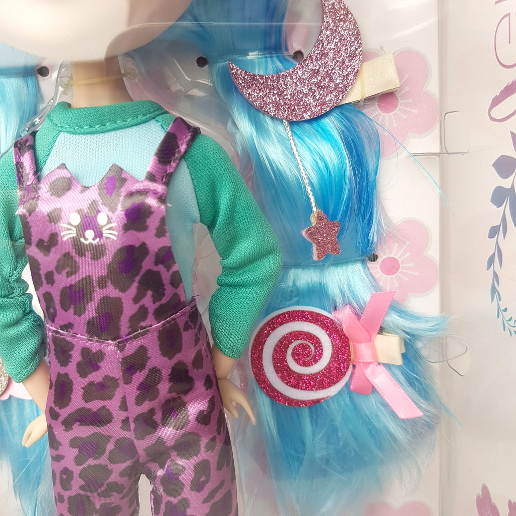 SHIBAJUKA GIRLS Doll KOE 2016 13" Retired Rare NRFB Fashion Doll Pink Blue Toy4
