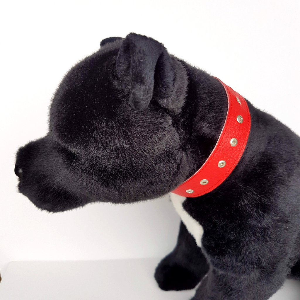 Bocchetta BLACK STAFFY BULL Realistic Dog Plush 30cm Stuffed Animal Soft Toy Pet2
