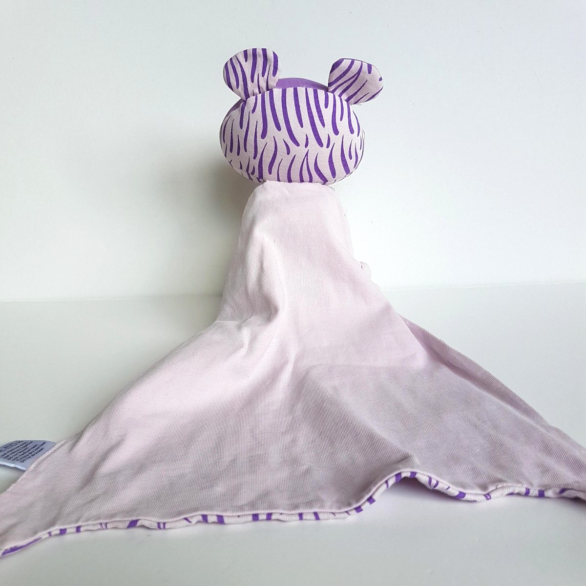 Wundersleep PURPLE SLOTH Baby Lovey Comforter Security Blanket Sleep Soft Toy6